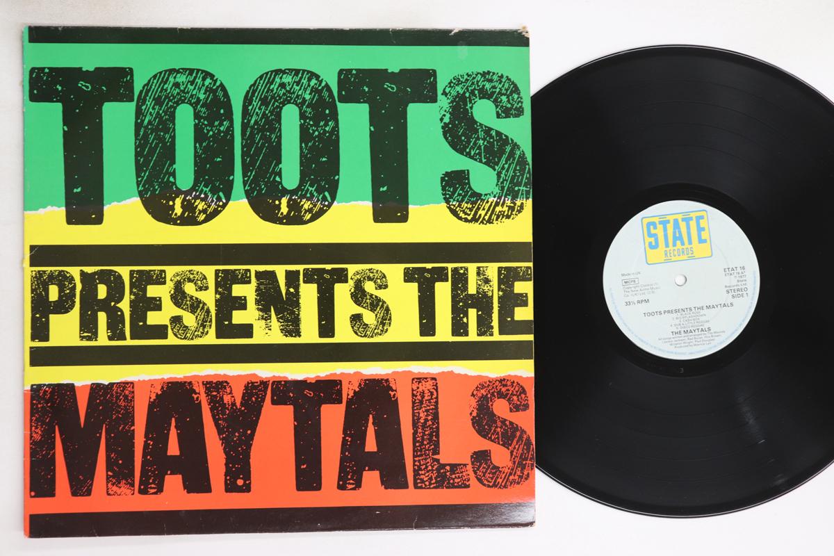 

LP Record MAYTALS - Toots Presents The Maytals ETAT16 STATE RECORDS 1980 UK Reggae, Ska & Dub Used