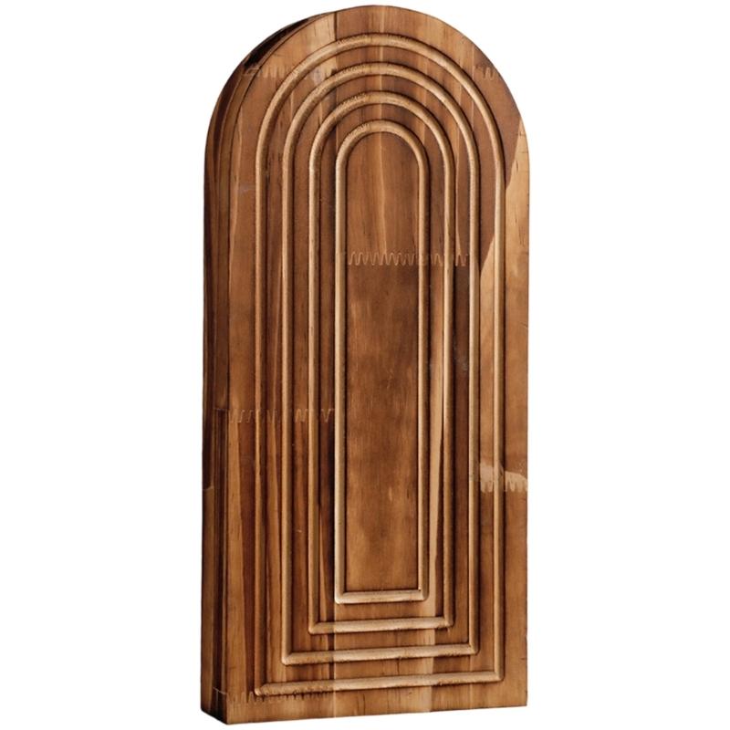 

Деревянный настенный кашпо для искусственных растений и стеблей сушеных цветов, 11,61 Современные деревянные вазы, Настенные украшения для гостиной, спальни