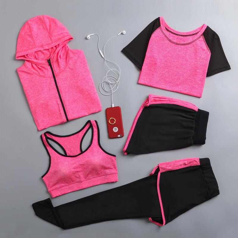 Women's Spring/Summer Yoga & Sports Set: Outdoor Exercise & Gym Fitness Wear