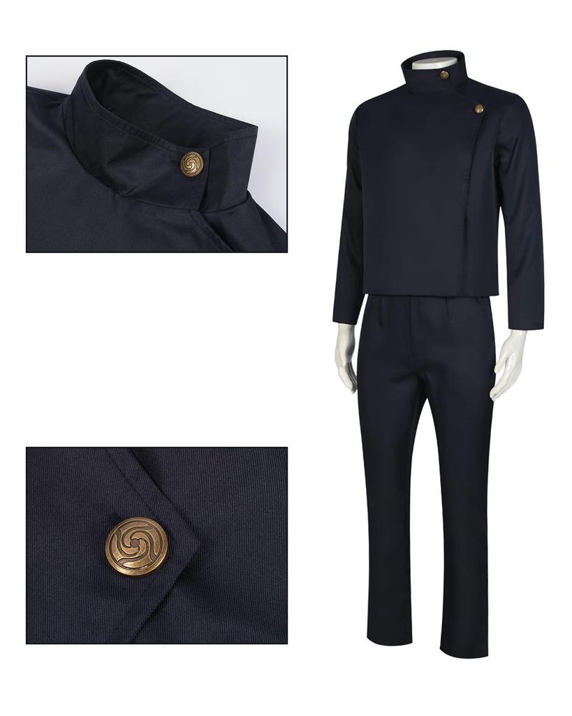 Nanami Kento Cosplay Costume with Student Anime Full Adult Perfect for School Festivals Kento Wig Size [Excellent Quality] Wig, Days, Cosplay, Set,