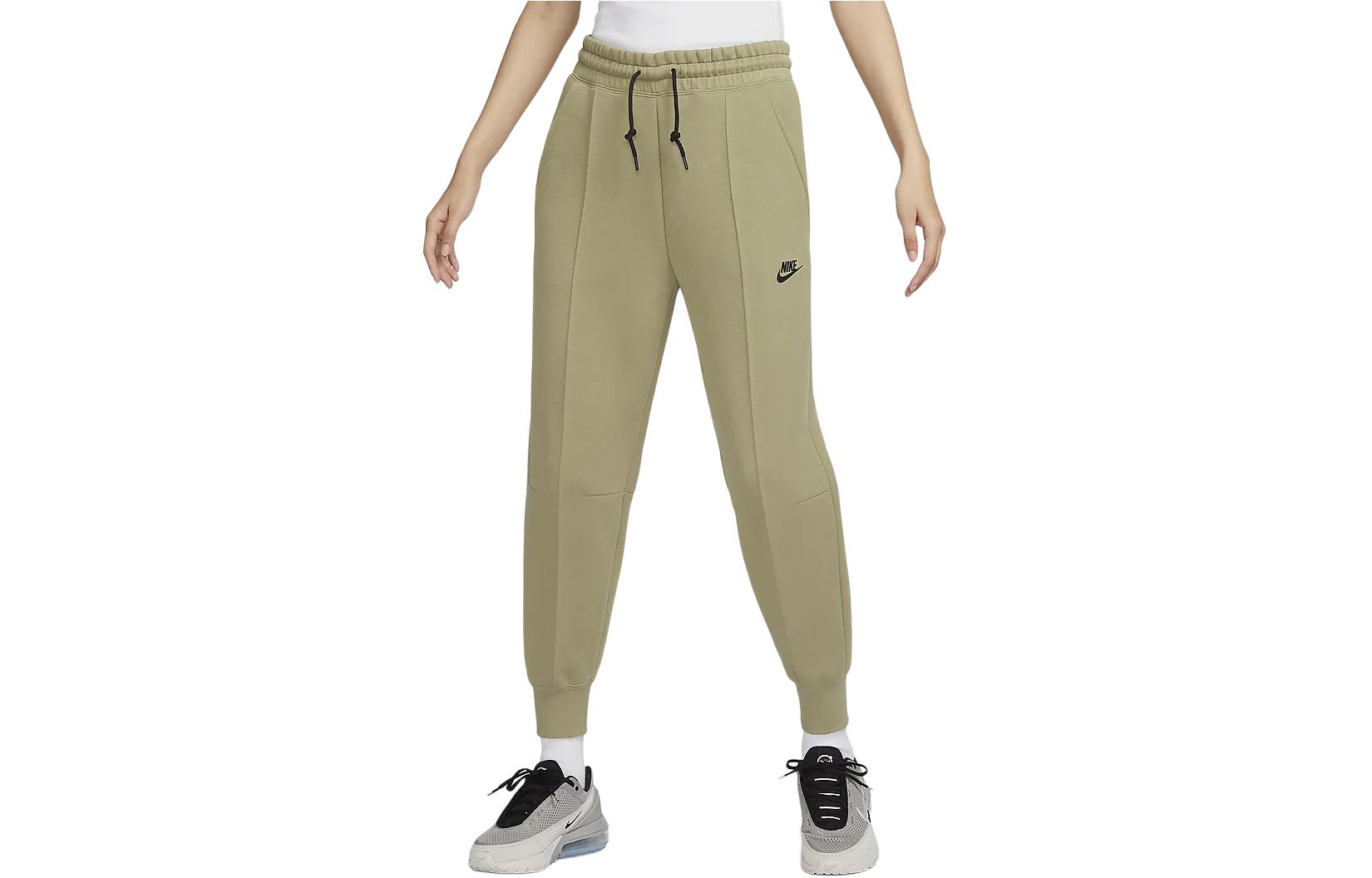 Nike Sportswear Tech Fleece Knitted Sweatpants Women s Olive Green FB8331-276 L