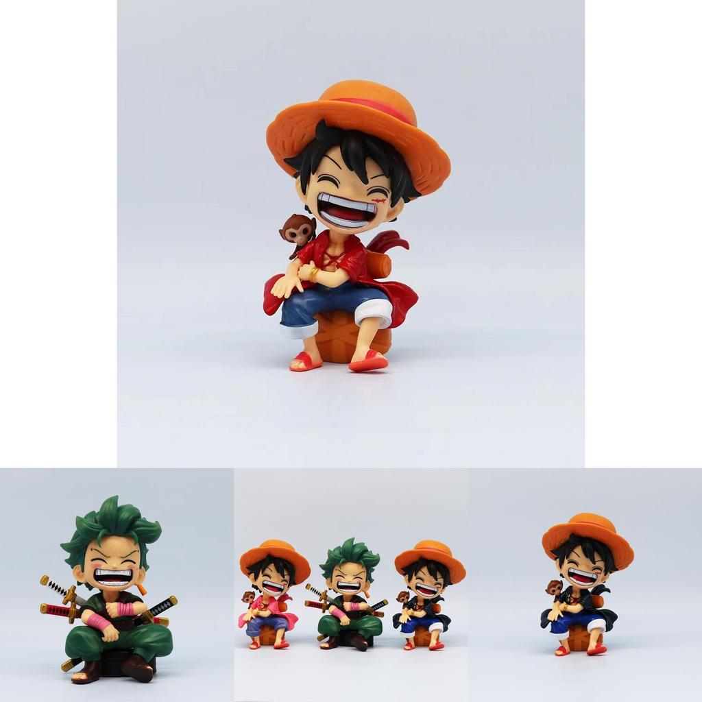 Gk Luffy Red Outfit Boxed Pvc Figure Model Toy Car Ornament Collectible