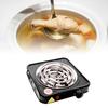 1000W Single Tube Electric Stove Coil Utensil Countertop Burner Portable Easy Maintenance Safety