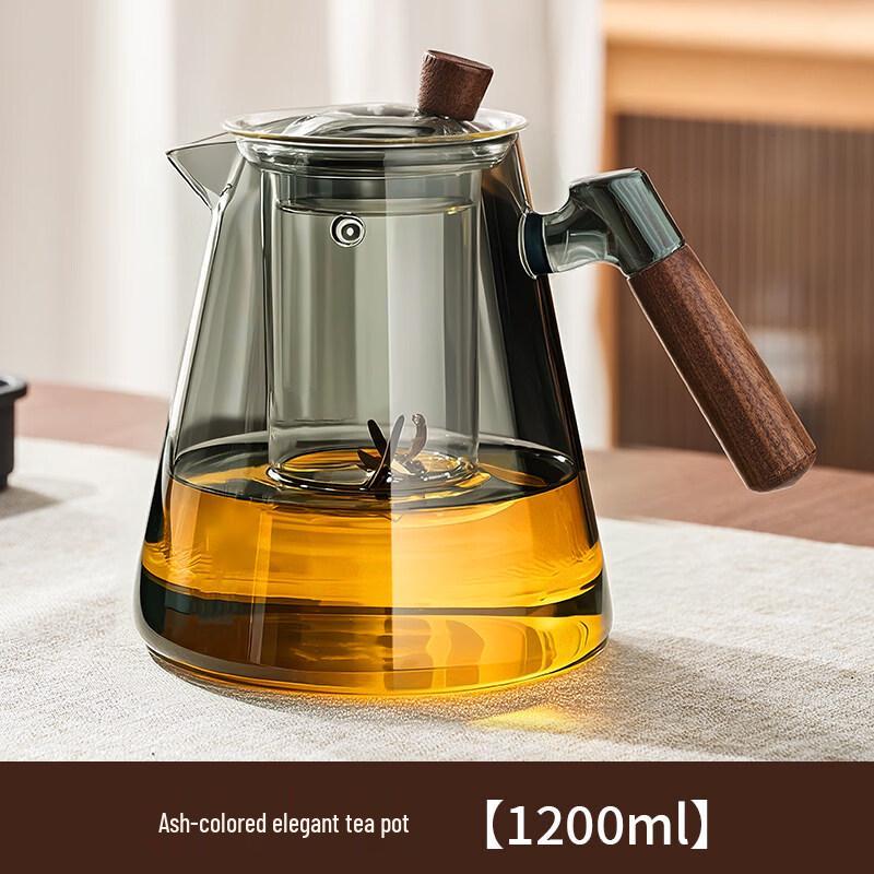 ZISIZ Glass Teapot with Infuser