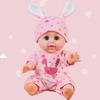 30cm Doll Clothes  Coat Change a Suit Reborn Baby Cartoon Crystal Super Soft Cloth Doll Set Sweater Doll Accessories