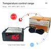 115/230V Temperature Controller Microcomputer Digital Thermostat Mini Temp Control Defrosting Heating Cooling Switch Relay