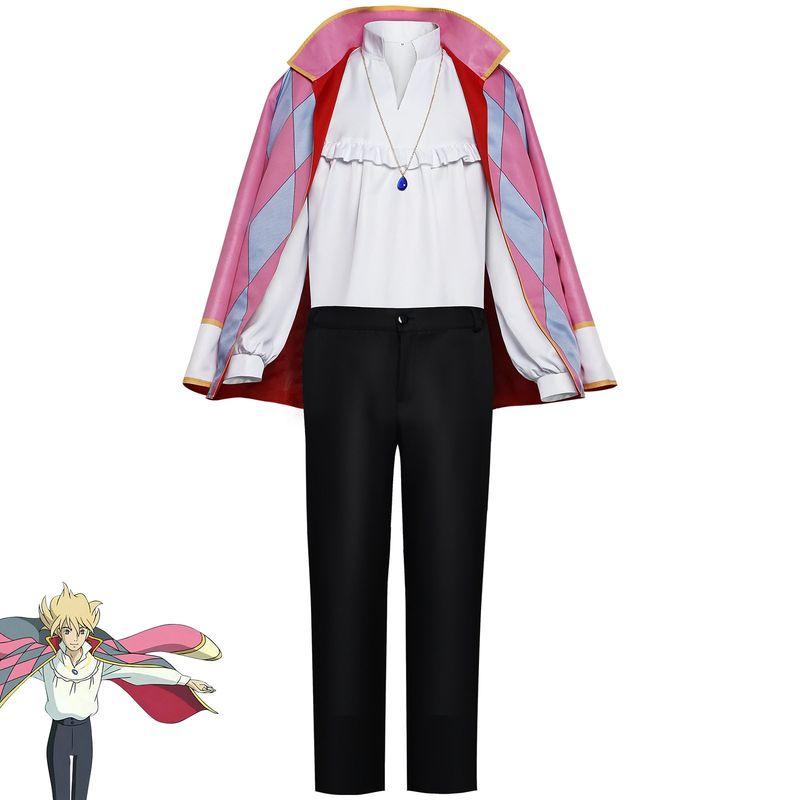 Howl's Moving Castle Cosplay Costume Halloween Howl Cosplay Two-Dimensional Anime Character Stage Costume