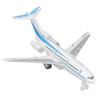 22cm Alloy Airplane Model Diecast Airliner Model with Light Sound for Room Decoration