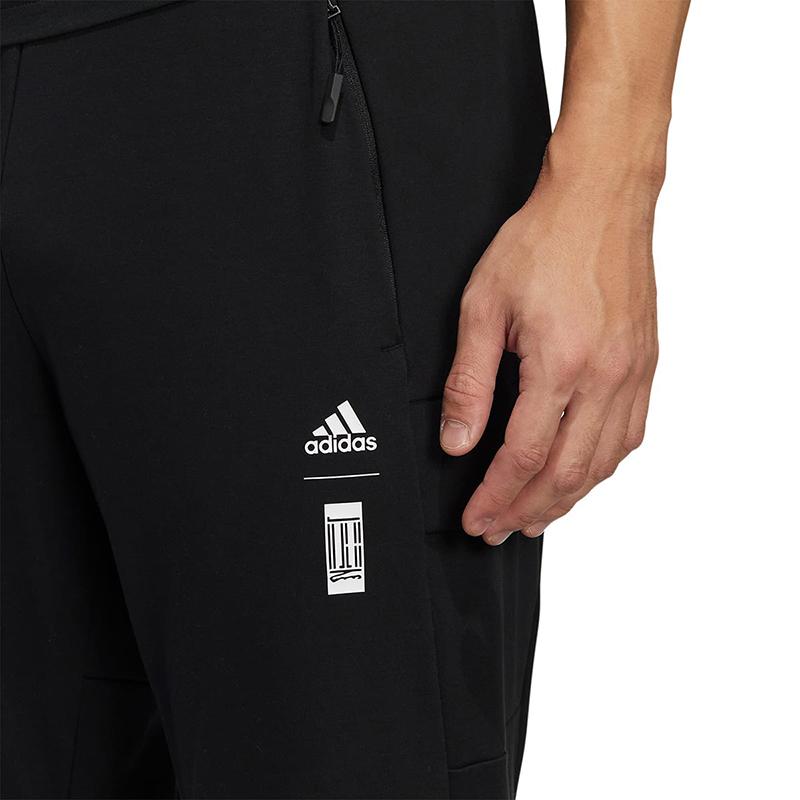 Adidas Sports Pants Men's Black Moderate HE5136