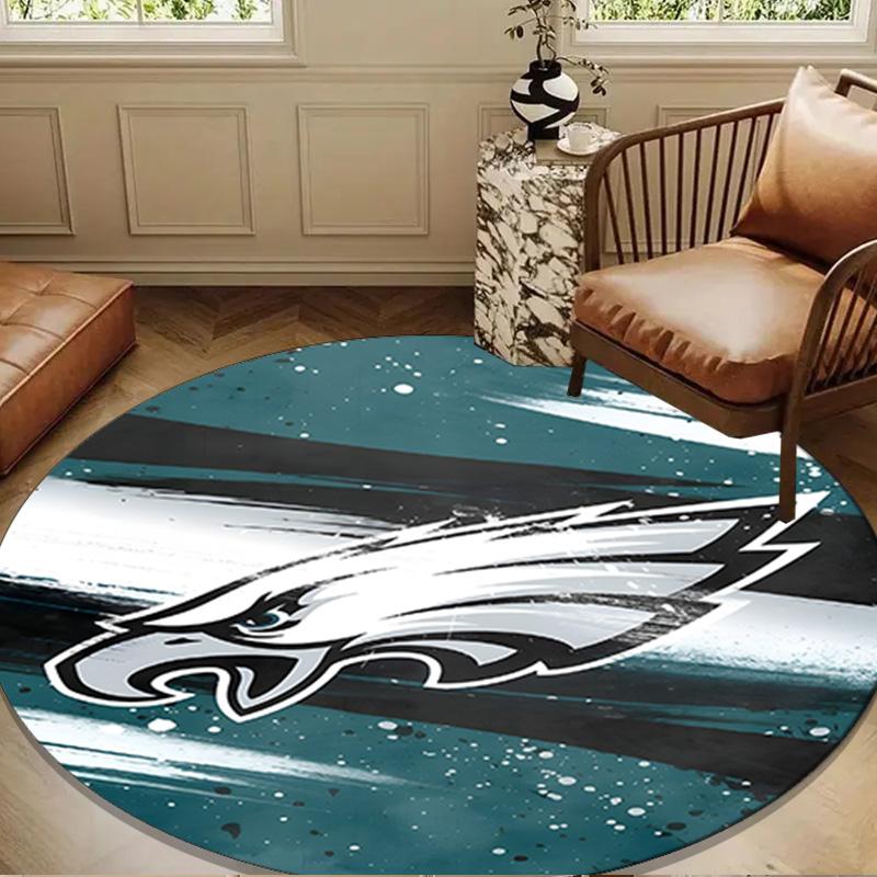 Eagle Power Philadelphia Round Mat, Anti-slip Circle Carpet Chair Rug For livingroom,Bedroom, Doormat Home Decor Gift Christmas Gifts
