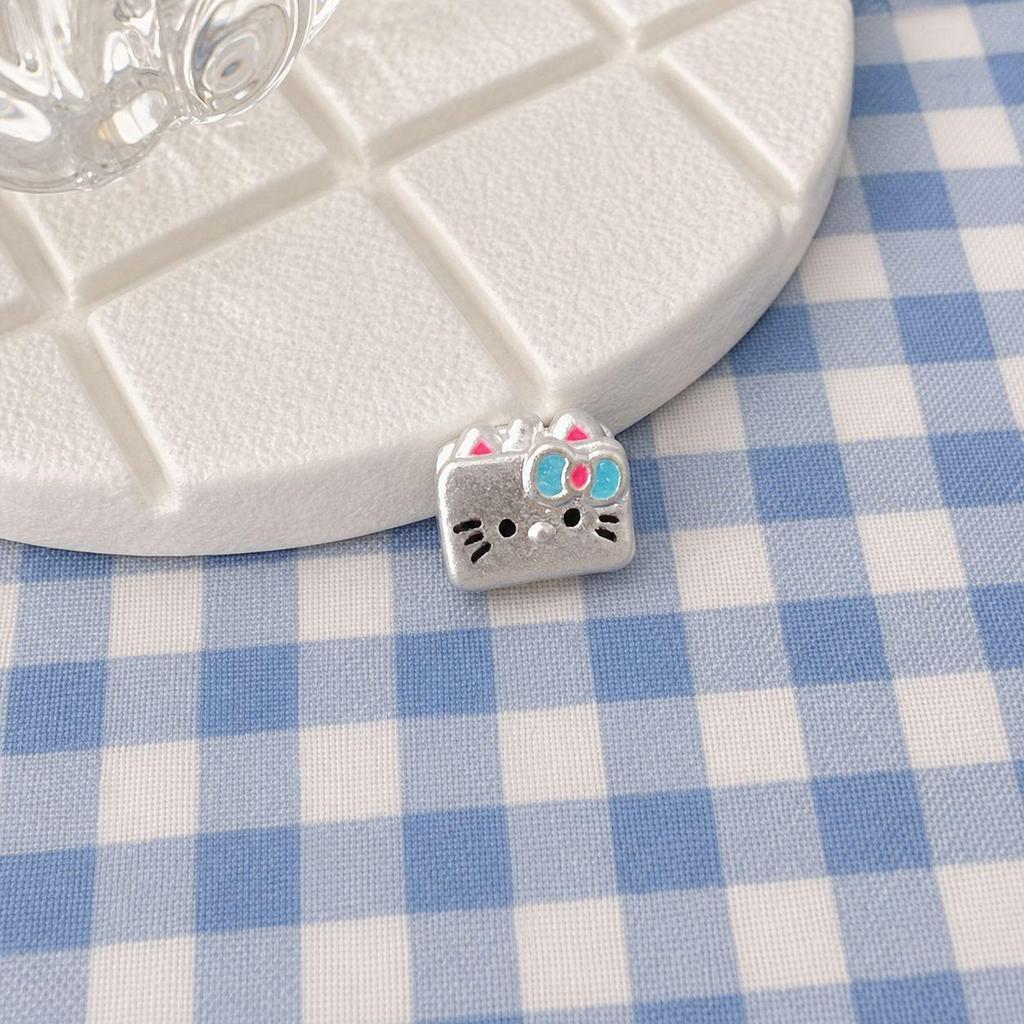 My Melody 999 Sterling Silver Cartoon Pendant Bead for DIY Bracelets