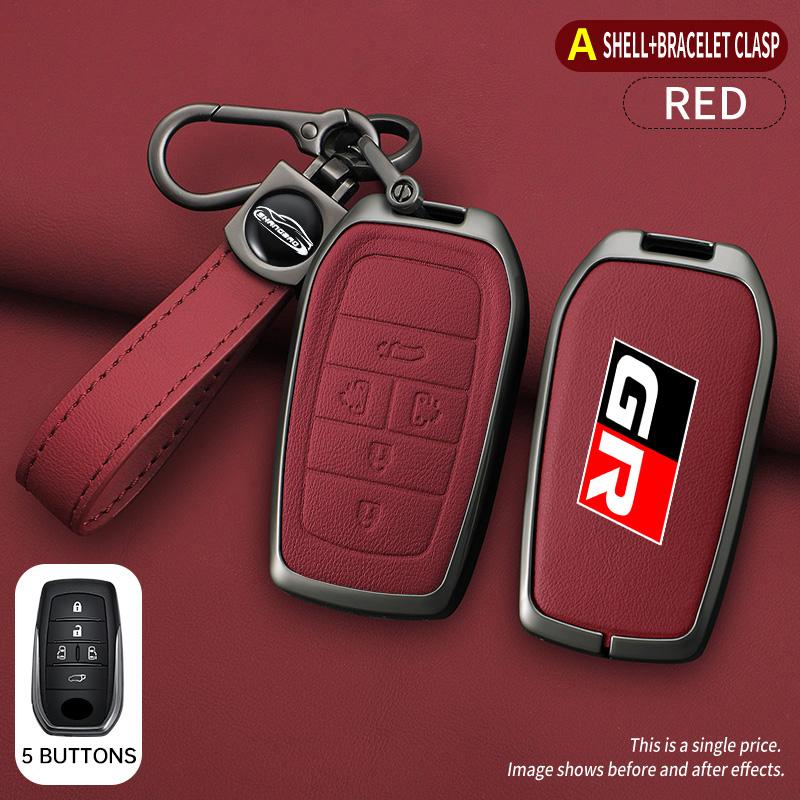 

Zinc Alloy Car Smart Remote Key Fob Case Cover Protector Shell For Toyota Vellfire Alphard 30 Series GR Noah Esquire Harrier