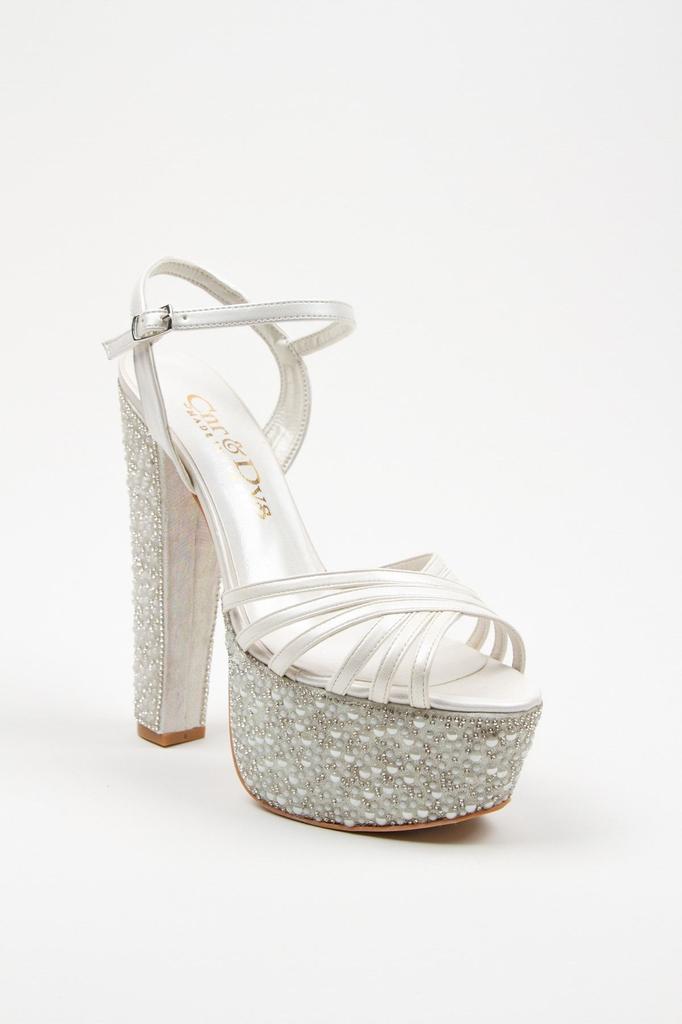 Damenmode-Stil High Heels Haut Kreuz Party Hochzeit Abendkleid Schuhe