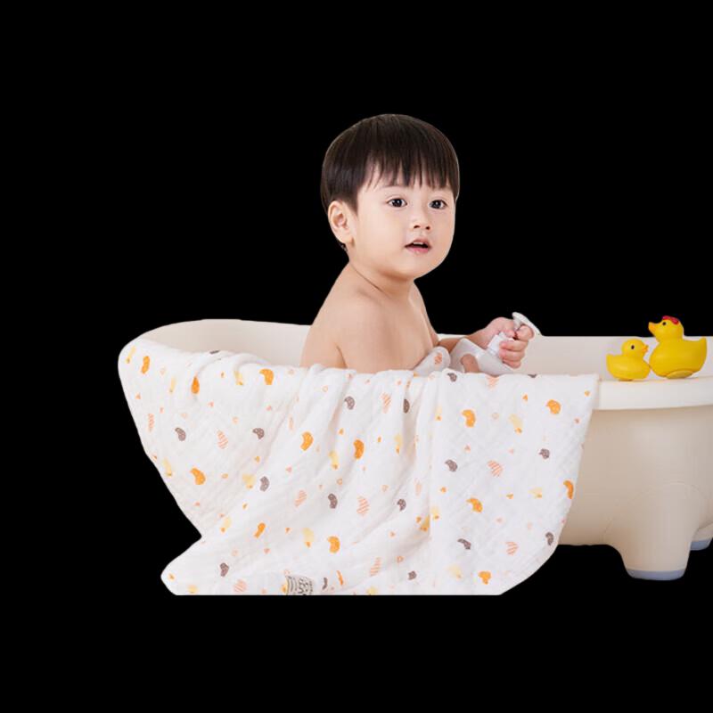 

PurCotton Baby Puff Gauze Bath Towel - Little Duck Design