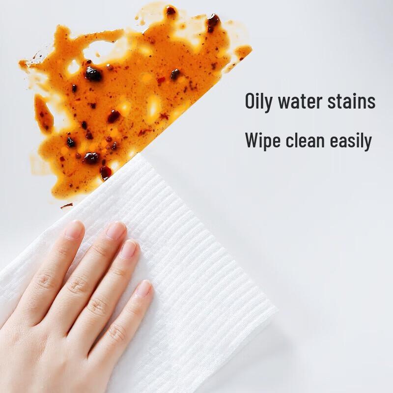 Meiliya Disposable Thickened Kitchen Wipes (4 Rolls)