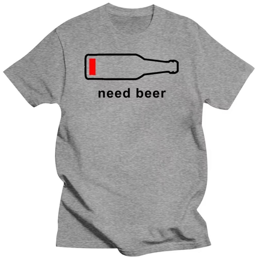 Oversized T Shirt Graphic Tees Women Men Clothing Funny Need Beer Print Summer T-shirts Short Sleeve Oversized T Shirt Mens Top