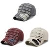 Streetwear Vintage Cotton Baseball Cap With Sun Protection For Men And Women