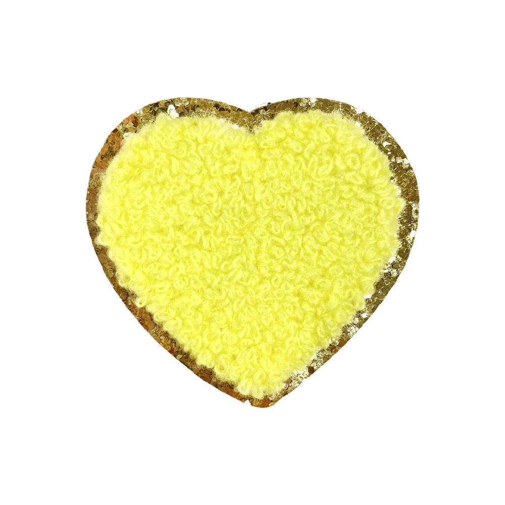 Colorful DIY Chenille Stickers: Stars, Hearts, Rainbow, Lightning & Flowers