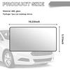 HD Large Car Mirror Vanity with Straps,Multifunctional CCar Makeup Mirror for Cars Sun Visor,Essential Interior Car Accessories CCar Visor Mirrors