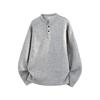 Vintage Locker Geschnitten Langarm Unisex Sweatshirt Einfach Vielseitig