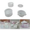 Silicone Storage Solution Moulds Striped Shape Storage Box Mold Silicone Texture for Keeping Small Items Organized