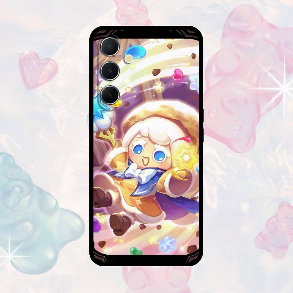 

AAA Cookie Run Kingdom Phone Case For Samsung S25,S24,S21,S22,S23,S30,Ultra,S20,Plus,Fe,Note,10,9,5G Black Cover Samsung S26