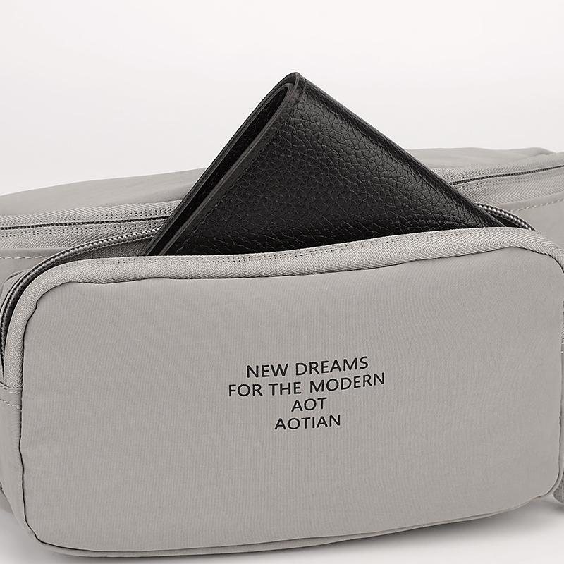 Men's Waist Bag Outdoor Travel Chest Bag Crossbody Bag