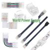 5050 RGB LED Strip 10mm Solderless L-Shaped Corner Connector Cable 4-Pin Clip
