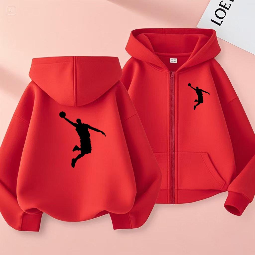 Fashionable Cartoon Printed Sports Zipper Jackets for Boys Girls Suitable for Children Aged3 To13 for Casual Anime Autumn Winter