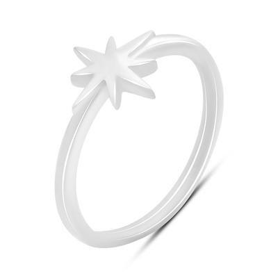 Zilveren ring zonder stenen, gewicht van het product 1,75 gr (2207887)