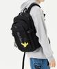 Mark Gonzales [Free Keyring] Angel Keyring Mesh Authentic Backpack - Black