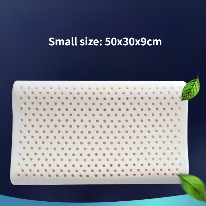 1pcs Bedclothes Latex Memory Cotton Adult Cervical Pillow Double Support Neck Pillow High Low Slow Rebound Sleep Pillow Improves Sleep Quality