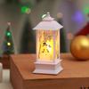Santa Claus Christmas Lantern Candle Holder Night Light