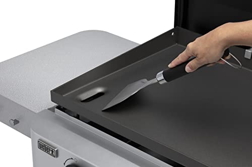 Weber BBQ Grill Griddle Scraper, Spatula for Grill Cleaning [Official Japanese Product with 2-Year Warranty] 6781