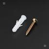 Plastic Expansion Tube Set with Screws and Rubber Plugs (5-12mm)