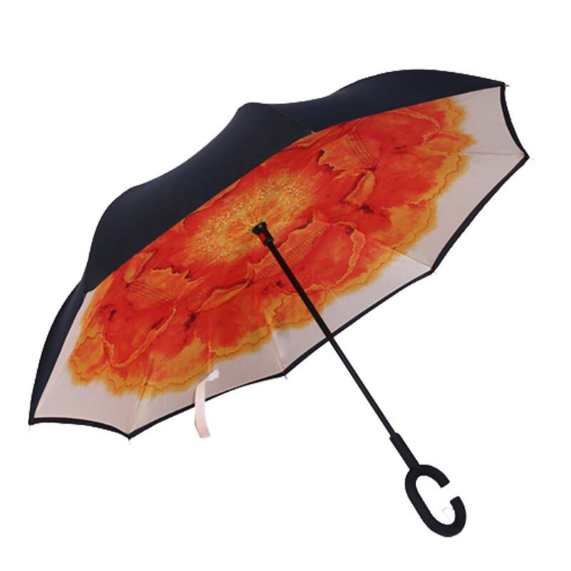 C-Handle Hands-Free Reverse Umbrella