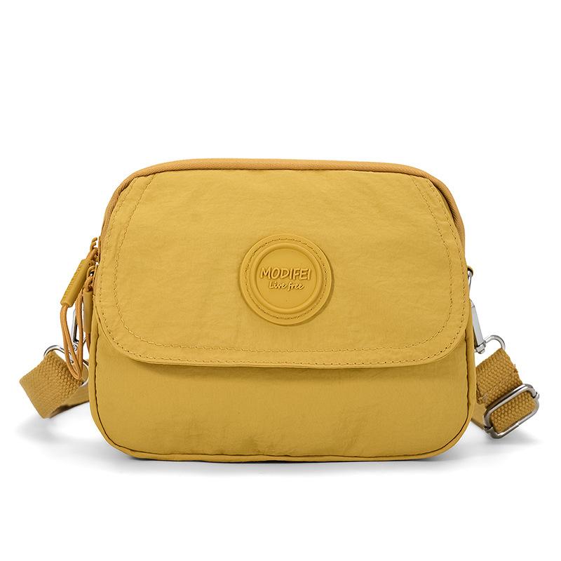 Women's Crossbody Bag Multi-compartment Mobile Phone Bag Solid Color Shoulder Bag