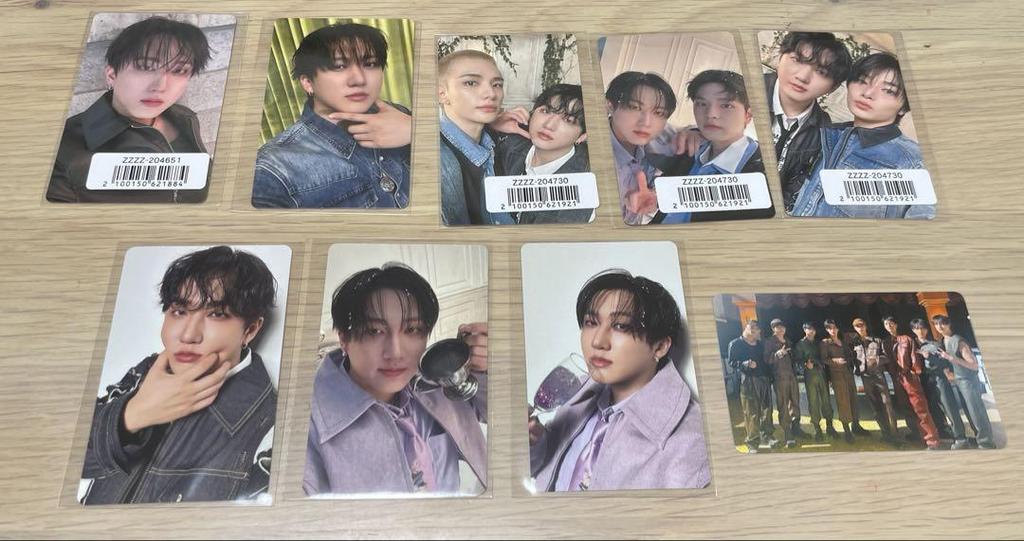 [USED] StrayKids Hollow FC HAN Changbin Trading Card