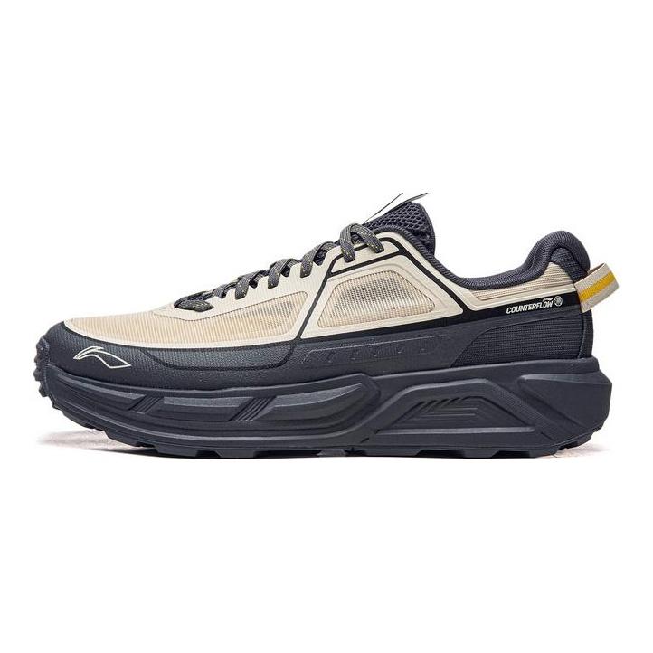 Li Ning Outdoor CF Tracing, Scenic Trail 2 Cushioning Rebound Breathable Low top Hiking Mountaineering Shoes Unisex AHTW007-5
