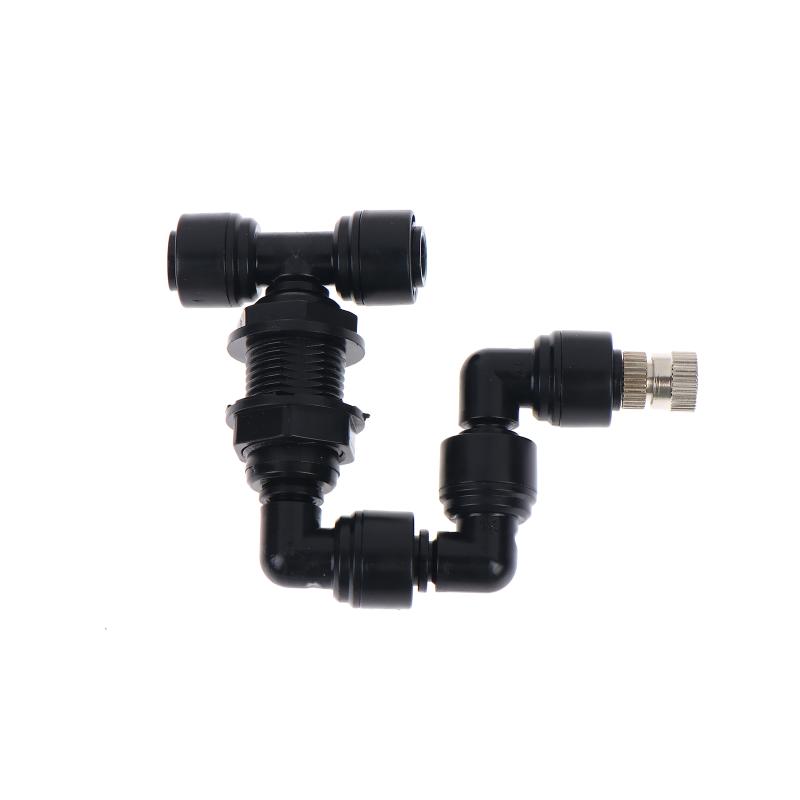 360° Adjustable Reptile Fogger Mist Sprinkler Automatic Uniform Spray for Reptile Terrarium Humidifying Single head