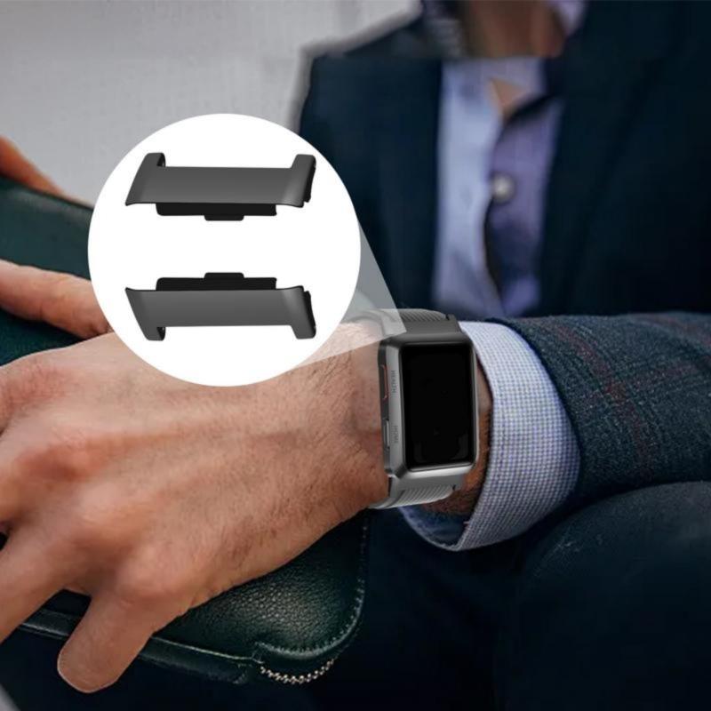 Pair Adapter Straps Connector Strong Metal Straps Connector Adapter Bracelets Accessories Upgrades for Smartwatch