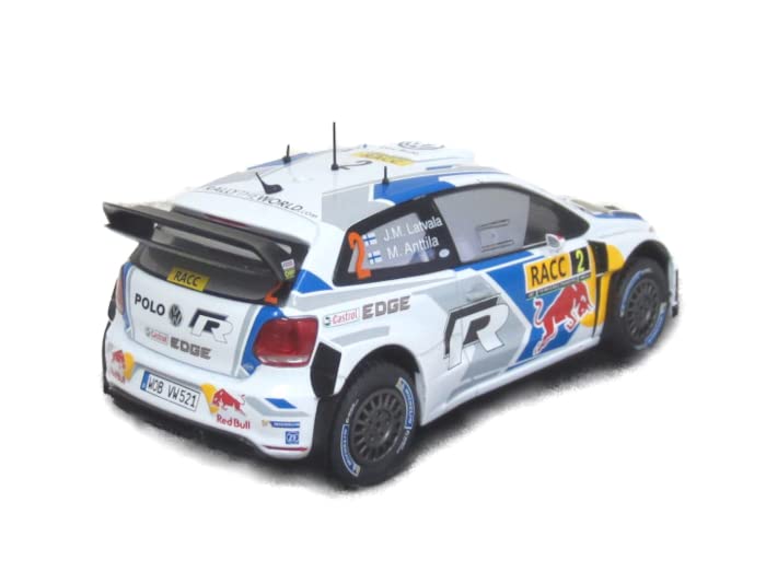 Ixo Modell VW Polo R WRC 14 Rallye Katalonien #2 J-M. Latvala/M. Anttila 1/24 Maßstab 24RAL018B