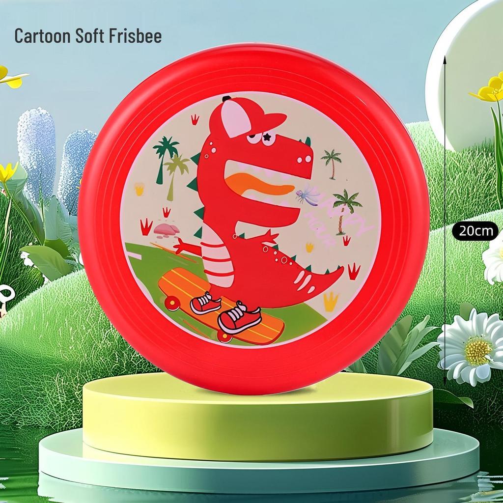 Kids' Soft Frisbee: Outdoor Hand-Thrown Flying Disc for Boys and Girls, Perfect for Beach Play and Parent-Child Bonding.