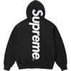 Supreme FW24 ТИЖДЕНЬ3 Худі з капюшоном з атласною аплікацією логотип Унісекс SUP-FW24-051