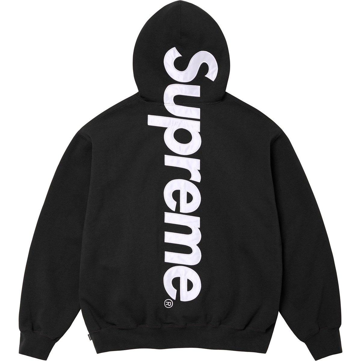 Supreme FW24 3. nedēļa Satīna Aplikācijas