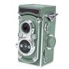 Vintage Digital Camera Portable TLR Style Retro 2.7K Video 24MP Autofocus Vlog Camera Manual Joystick for Beginners