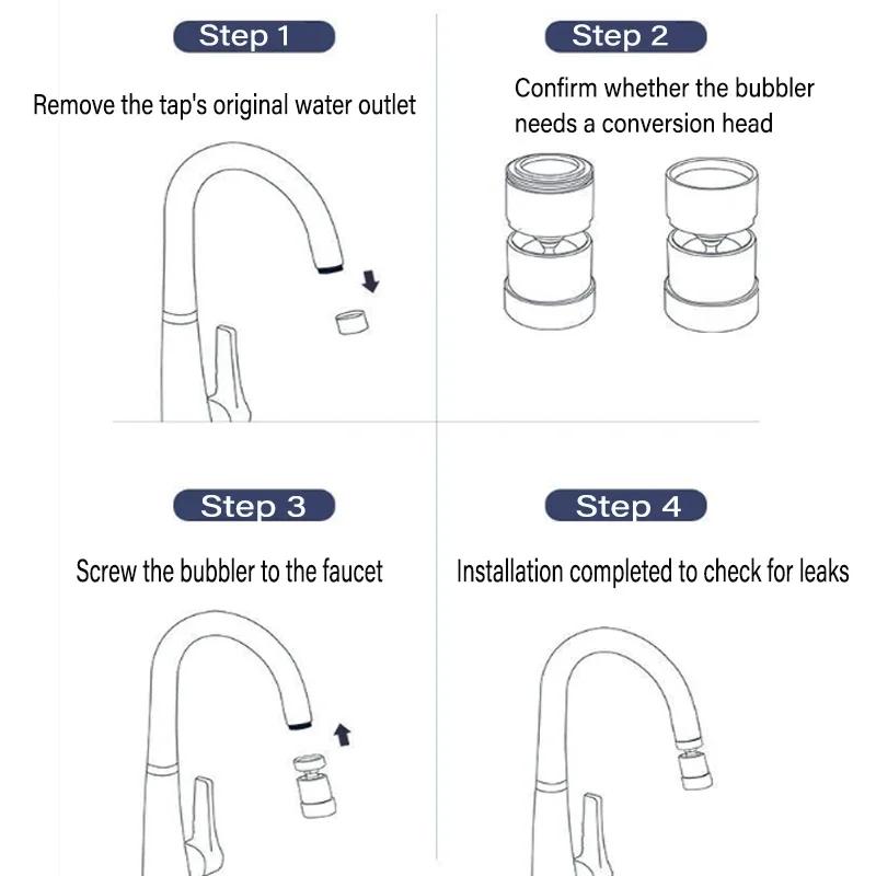 Aeratore Avanzato per Rubinetto Acqua 3 Potenza Doccia LED Rubinetto Luce Risparmio Idrico Colorato Aeratore Accessorio Bagno Decorare