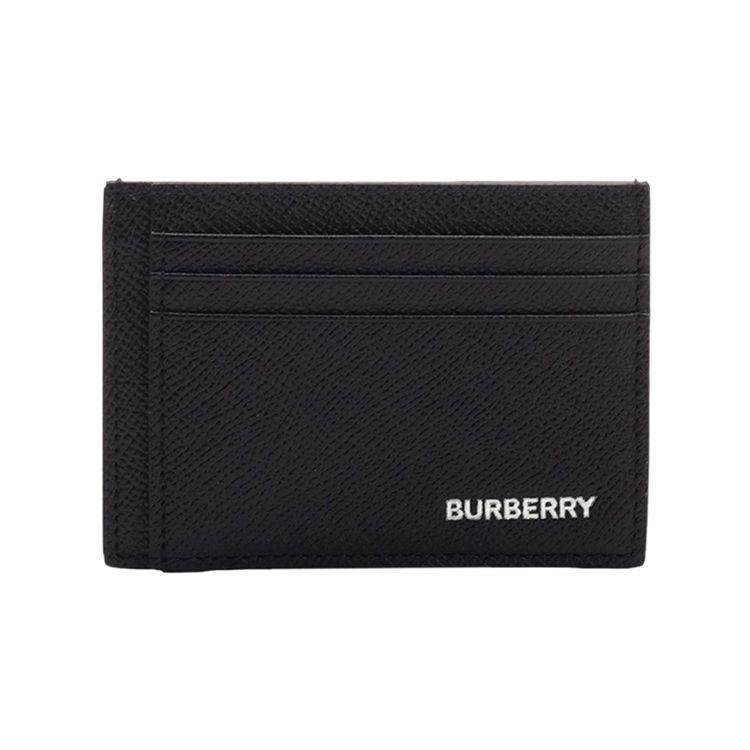 

Burberry Open Closure Leather Wallet Card Holder Men Wallets Black 8014665 Basic Set (Bag+Dust Bag)