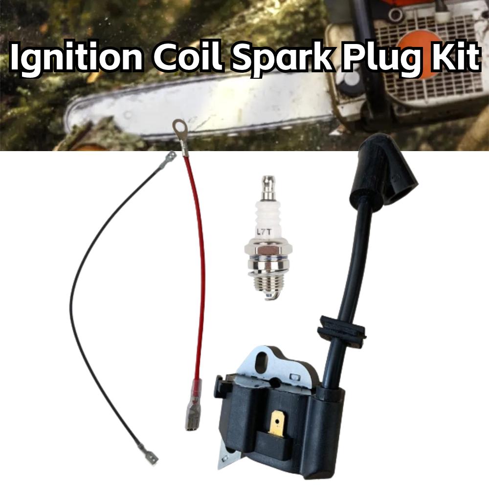 Ignition Coil Spark Plug Kit For Stihl MS180 MS170 018 017 MS 180 170 Chainsaw Spare Replacement Tool Part Accessories