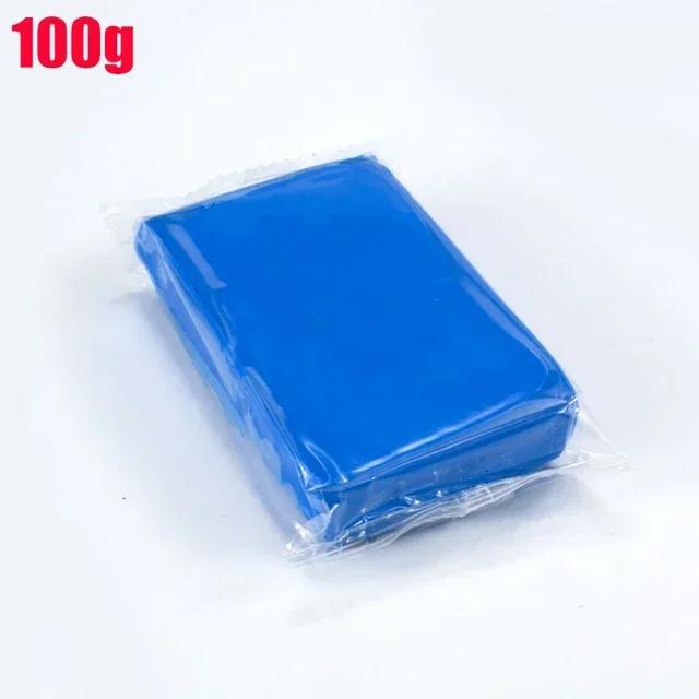 1-3Pcs Car Wash Cleaner Sludge Mud Vehicle Detailing Magic Cleaning Mud Blue Car Washing Mud Auto Detailing Cleaner Tool